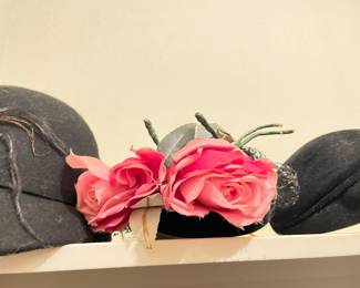 and more hats, several vintage
