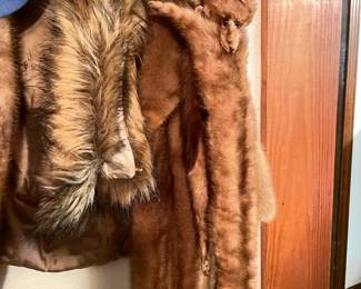 vintage mink jacket & full mink 