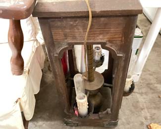 vintage light - garden art?