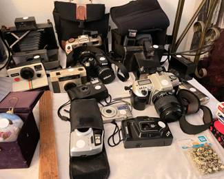 electronics, mainly  cameras