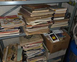 So many vintage books