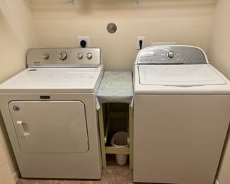 Washer and dryer