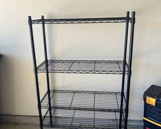 Wire shelves 