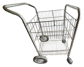 Metal Shopping Cart