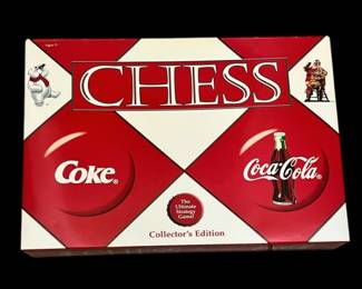 NEW CocaCola Collectors Edition Chess Set