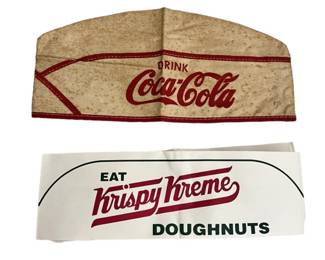 CocaCola  Krispy Kreme Jerk Hats  Sign