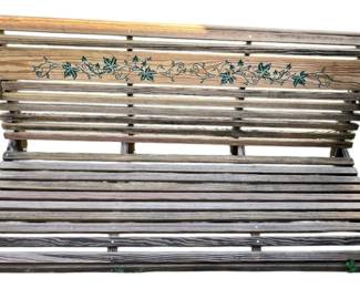 Wooden Porch Swing