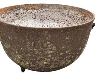 Antique Cast Iron Cauldron