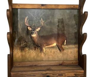 Wooden Wall Mount Gun Rack