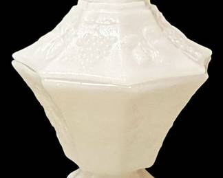 Anchor Hocking Milk Glass Candy Dish