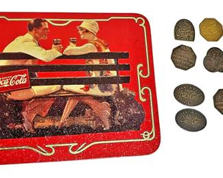 CocaCola Sign  Collectible Coins