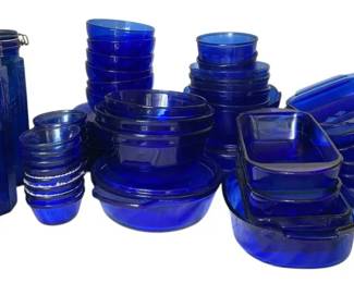 Cobalt Blue Kitchen Glassware