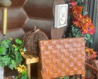 We have a lot of items out on our porch.  These cute Bar chairs are 35 dollars each.