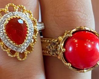 $30 each. Sterling silver