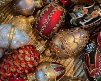 lots of Christmas decor