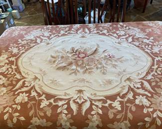 Beautiful VERY large wool rug in perfect condition.  $999