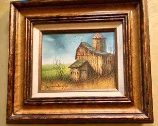 Beautiful 1970's signed Oil Painting