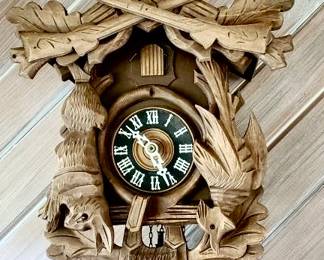 2nd of 2 working Black Forest Cuckoo clocks
