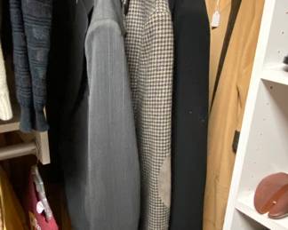 Assorted Mens clothing and suits