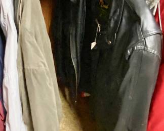 Vintage Bomber/Biker style leather jacket