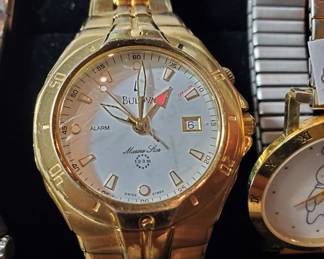 Vintage Bulova Marine Star Watch, will need battery