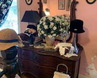 Dresser and mirror 
