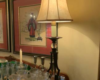 Tall table lamp