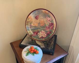 Decorative plate, Trinket box 