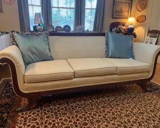 Victorian Duncan Phyfe sofa 