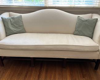 Chippendale Style Camelback Sofa