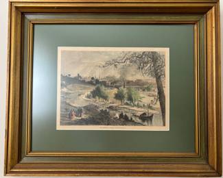 Richmond from Hollywood Print by TW Huffam
