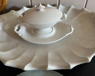 White Serving Pieces  