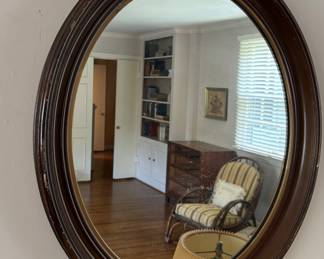 Vintage Oval Mirror