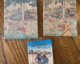 Japanese Fairy Tales and Calendar in Crepe Paper
