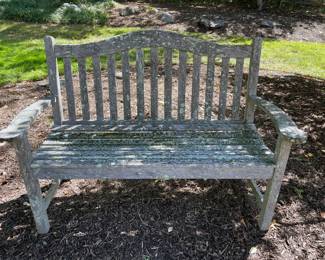 Teak bench