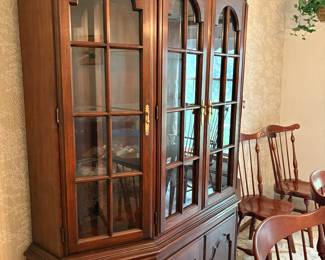 Harden china cabinet