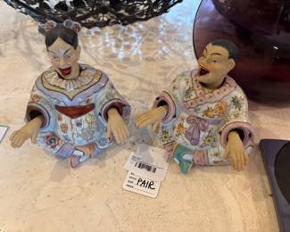 Ardalt Laughing Porcelain Figures