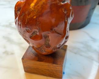 Amber Sculpture