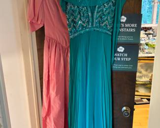 Vintage Tulle and Sequin Gown