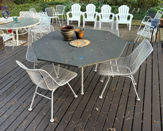 Russell Woodard Patio Set