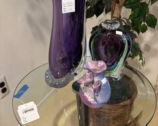 Glass Side Table