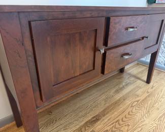 Daniel's Amish Furniture Company 2 Door / 2 Drawer Sideboard (61"W x 18"D x 35"H)