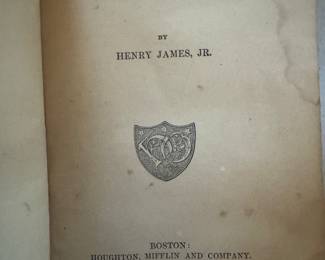 "Portrait of a Lady" by Henry James, Jr.