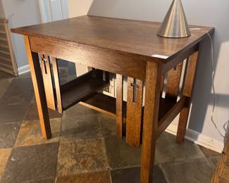 Arts and Crafts Era Mission Oak Table/Desk (36"L x 24"W x 30"H)