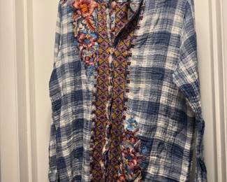 Women's Johnny Was Flannel Size M