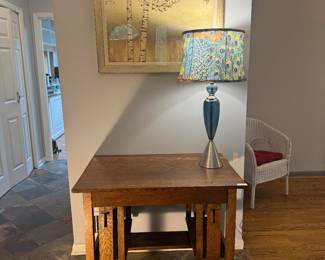 Arts and Crafts Era Mission Oak Table/Desk (36"L x 24"W x 30"H)