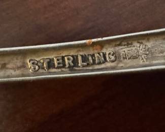 Sterling Silver Spoons (37 gm total)