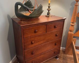 Conant-Ball of Boston Early American Reproductions 5 Drawer Dresser (31"W x 16"D x 34"H)