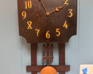 Mission Style Wall CLock