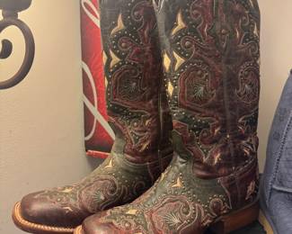 Women's Lucchese Cowboy Boots Size 6-1/2